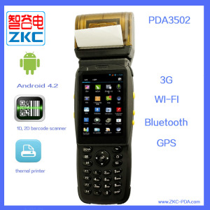WiFi 3G Handheld Rugged PDA with 1d 2D Barcode Scanner