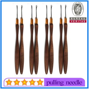 Wholesale Wooden Pulling Needles for Hair Extensions