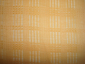 Ramie Jacquard Check Cloth Fashion Fabric