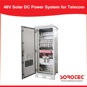 48VDC Outdoor Solar Power System with MPPT and Rectifier Module