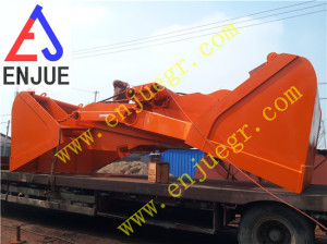 30t 15cbm Four Rope Scissor Grab Bucket for Cement